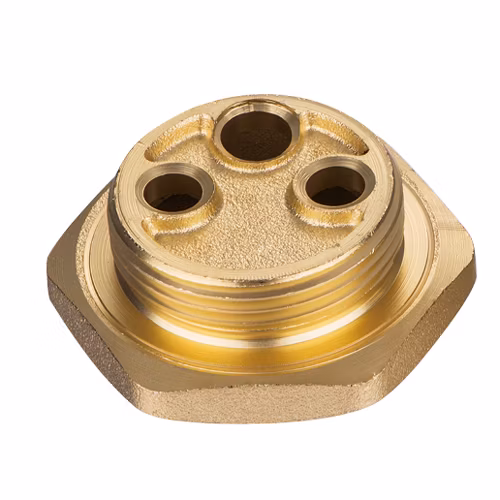 Bride d'élément chauffant de plomberie pour raccords de vannes